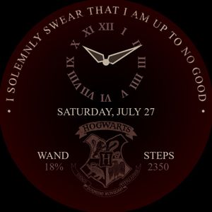 Harry Potter Watchfaces • Facer: the world's largest watch face