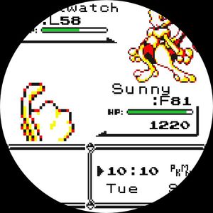 Pokemon Mewtwo vs Mew (1 gen) • Facer: the world's largest watch face  platform