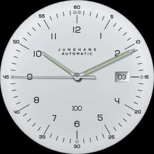 Junghans Max Bill Auto Light Facer the world s largest watch