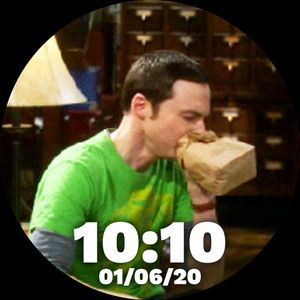 Sheldon cooper watch discount brand