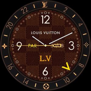 Louis Vuitton Square Gold • Facer: the world's largest watch face platform