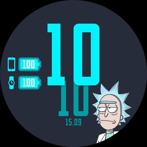 Rick and Morty - Breaking Bad • Facer: the world's largest watch