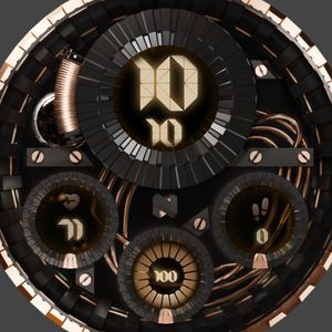 Redline Designs LV-02 • Facer: the world's largest watch face platform