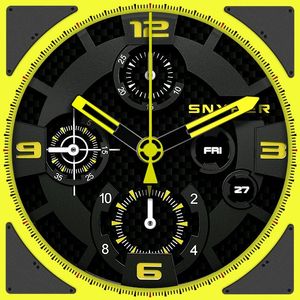 MCM pink & olive • Facer: the world's largest watch face platform