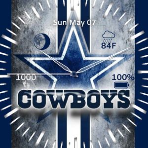 Dallas Cowboys • Facer: the world's largest watch face platform