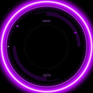 purple • Facer: the world's largest watch face platform