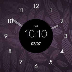 purple • Facer: the world's largest watch face platform