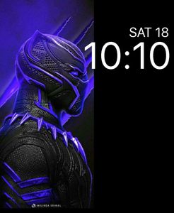 Black panther best sale apple watch face