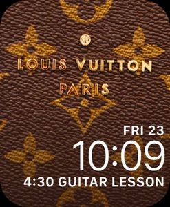 Louis Vuitton x Supreme Logo • Facer: the world's largest watch face  platform