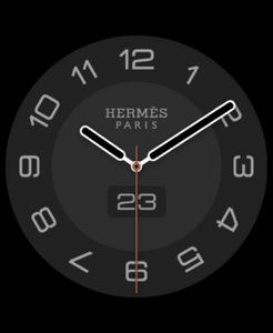 Hermes on sale watch face