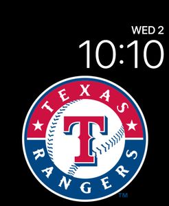 Texas Rangers Digital • Facer: the world's largest watch face platform