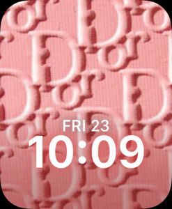 Dior apple watch face new arrivals