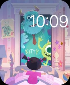 Monsters inc apple watch face new arrivals