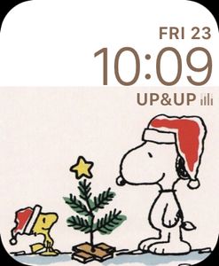 Christmas Snoopy (animated) • Facer: the world's largest watch