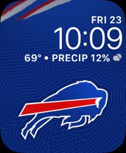 Go Bills! • Facer: the world's largest watch face platform