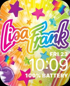 Lisa Frank Facer the world s largest watch face platform