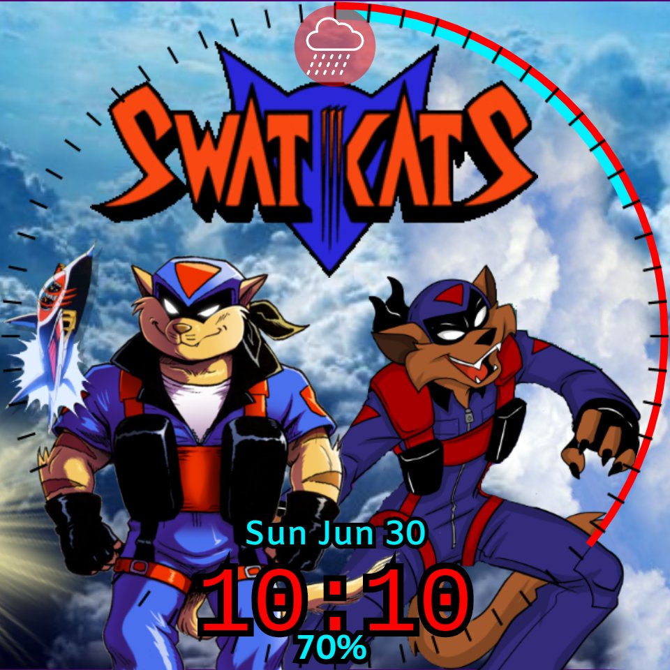 Swat Kats • Facer: the world's largest watch face platform