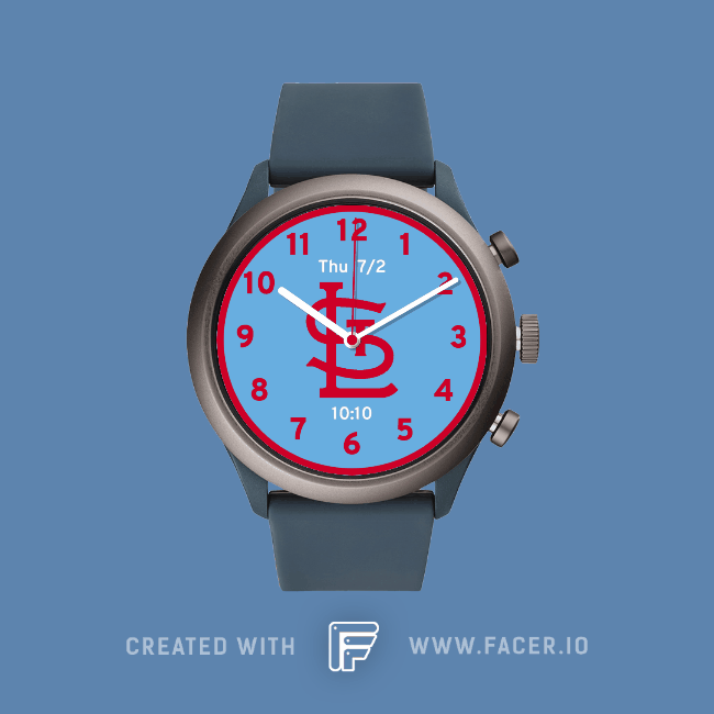 StL Cardinals • Facer: the world's largest watch face platform