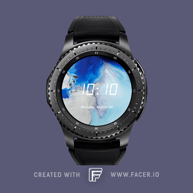 Galaxy Wallpaper Facer The World S Largest Watch Face Platform