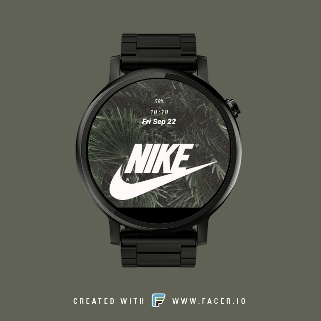Nike Facer: the world's largest watch face