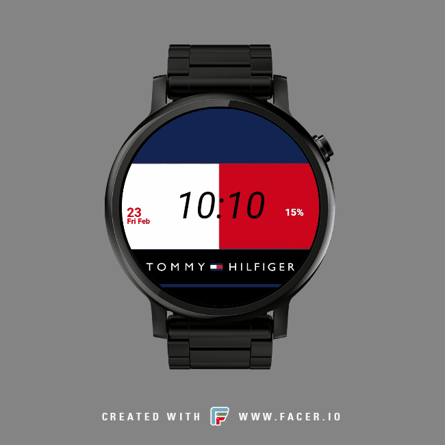 Elegance news Repeated Tommy Hilfiger • Facer: the world's largest watch face platform