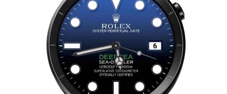 Rolex Deepsea • Facer: the world's 