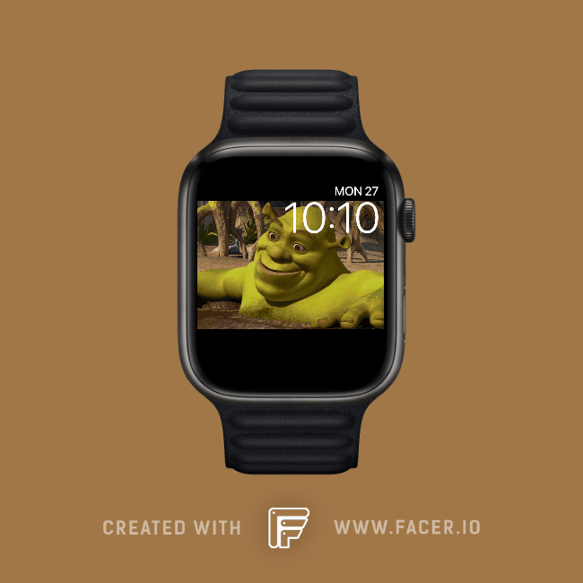 Shrek • Facer: the world's largest watch face platform