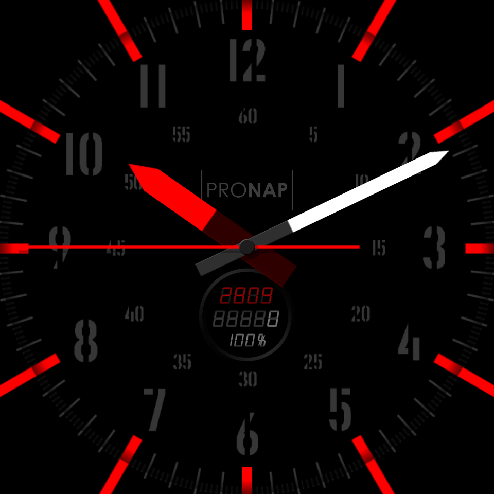 PRONAP GlowBUDDY R • Facer: the world's largest watch face platform