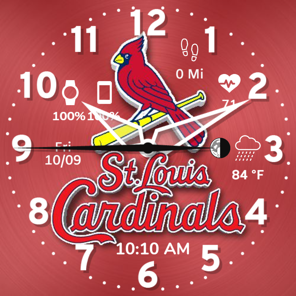 saint louis cardinals digital watch
