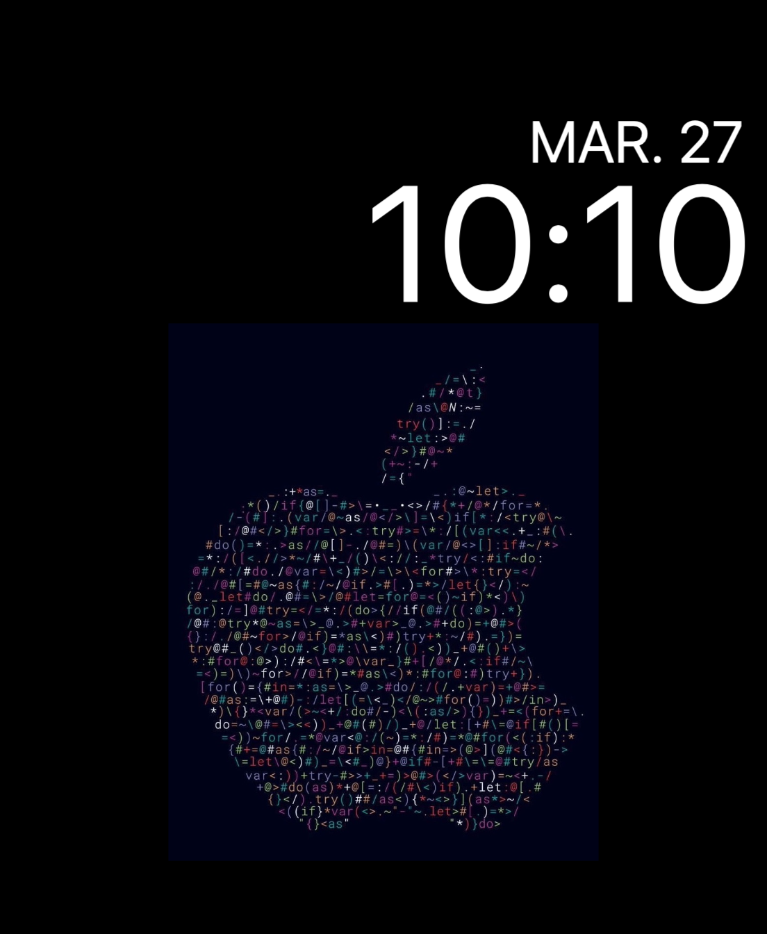 Apple Logo Code • Facer: the world's largest watch face platform