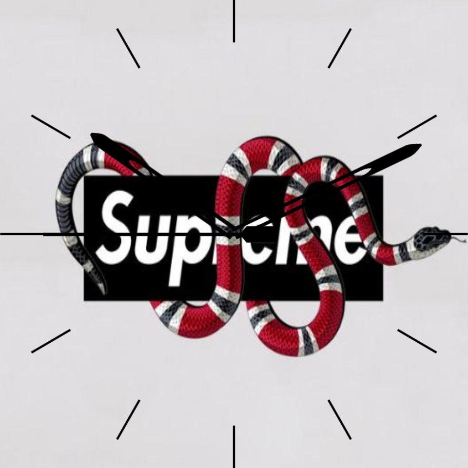 Gucci - Supreme • Facer: world's watch face platform