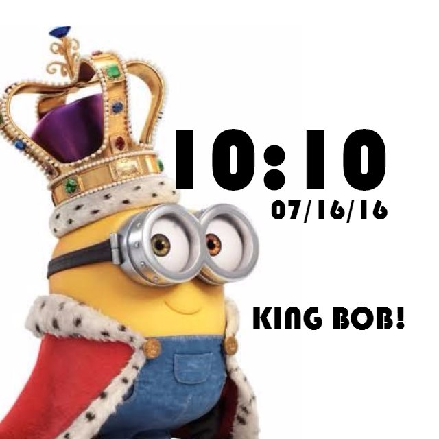 King Bob Minion • Facer: The World'S Largest Watch Face Platform
