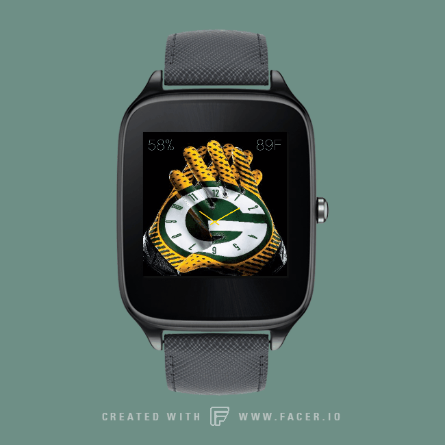 Green Bay Packers • Facer: the world's largest watch face platform